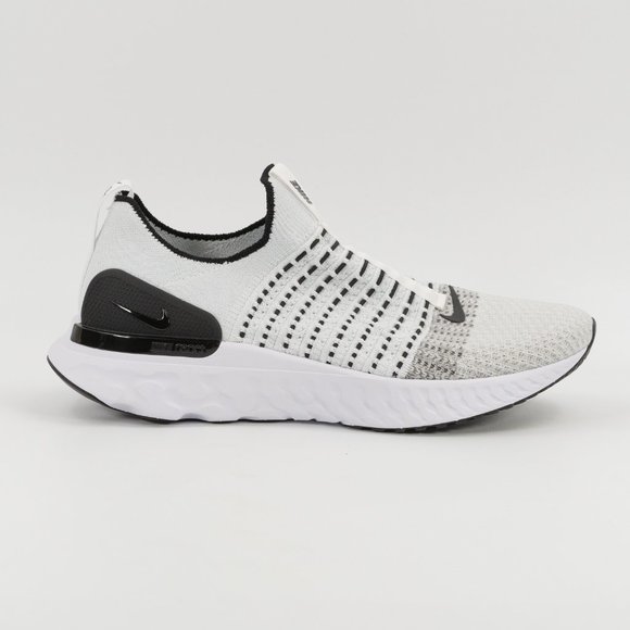 Nike Men's React Phantom Run Flyknit 2 'Oreo' CJ0277-100 size 9 - 13 - Picture 2 of 8